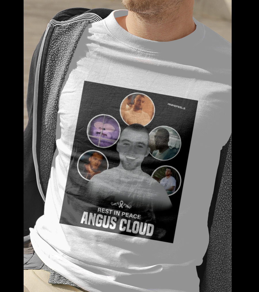 Angus Cloud Memorial Tribute AnimeFeels Rest In Peace T-Shirt