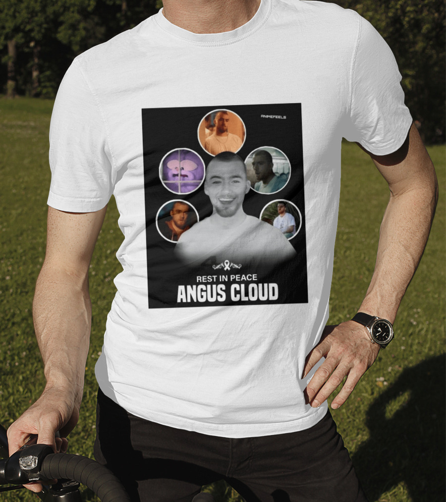 Angus Cloud Memorial Tribute AnimeFeels Rest In Peace T-Shirt