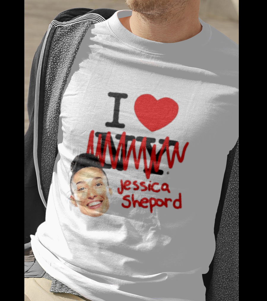 I Love NY Jessica Shepard Heartbeat T-Shirt