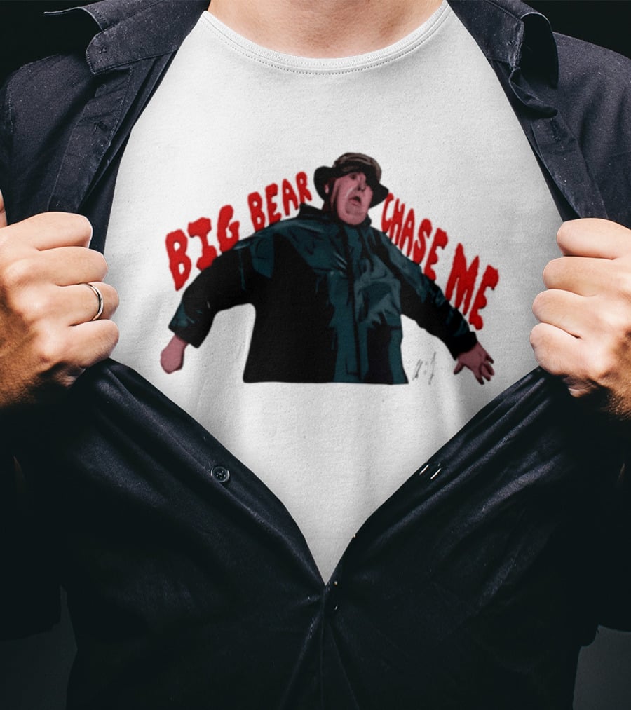 John Candy Big Bear Chase Me The Great Outdoors Movie Scene T-Shirt