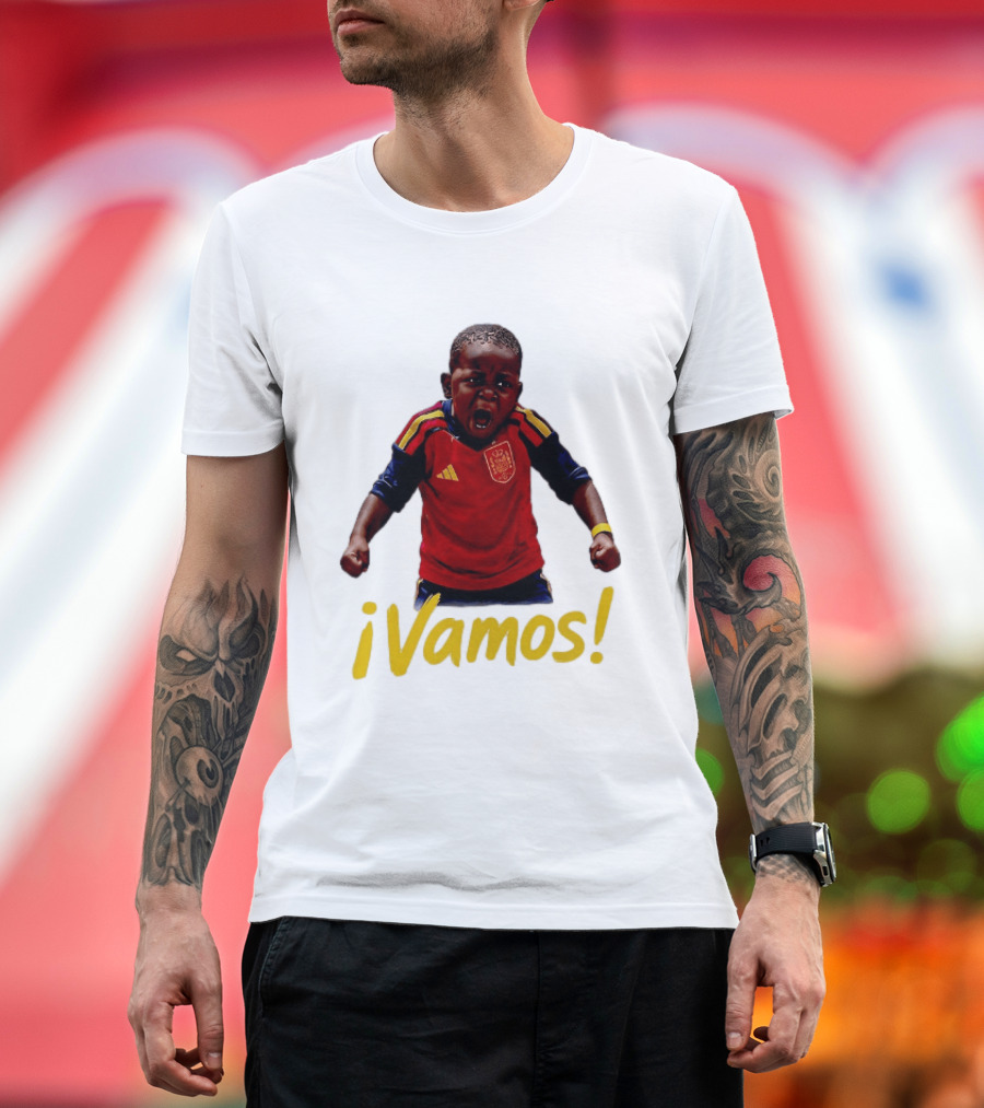 ¡Vamos! Lamine Yamal Spain Football Meme Spain Team Spirit T-Shirt
