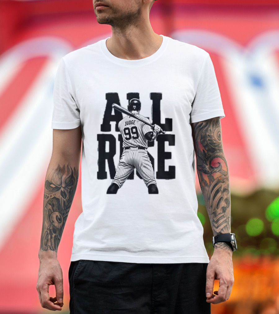 New York Yankees Aaron Judge All Rise 99 T-Shirt