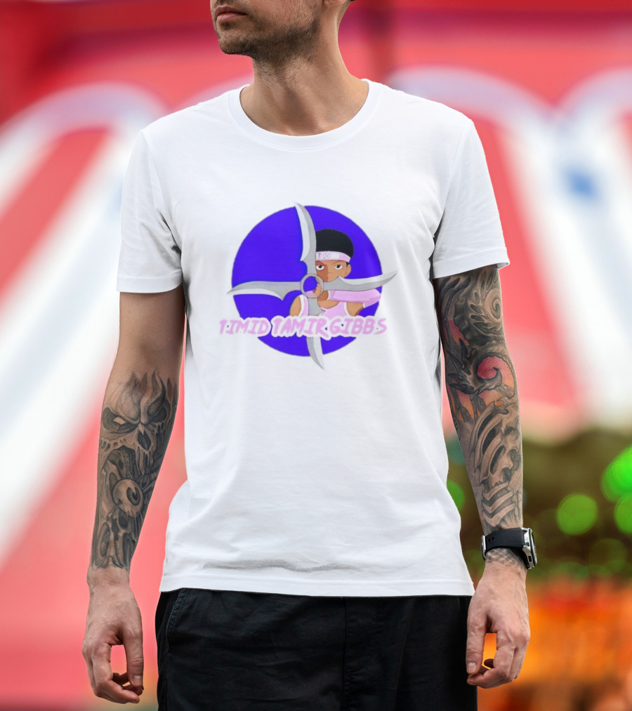 Timid Tamir Gibbs Windmill Shuriken Ninja T-Shirt