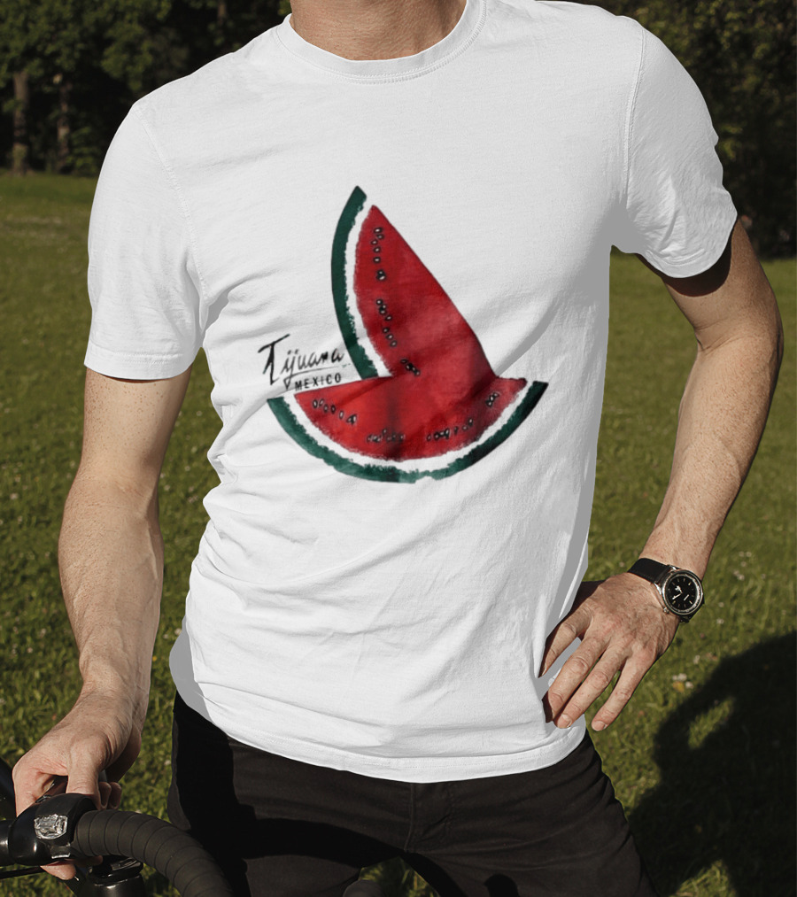 Tijuana Mexico Watermelon Summer Snack Souvenir T-Shirt