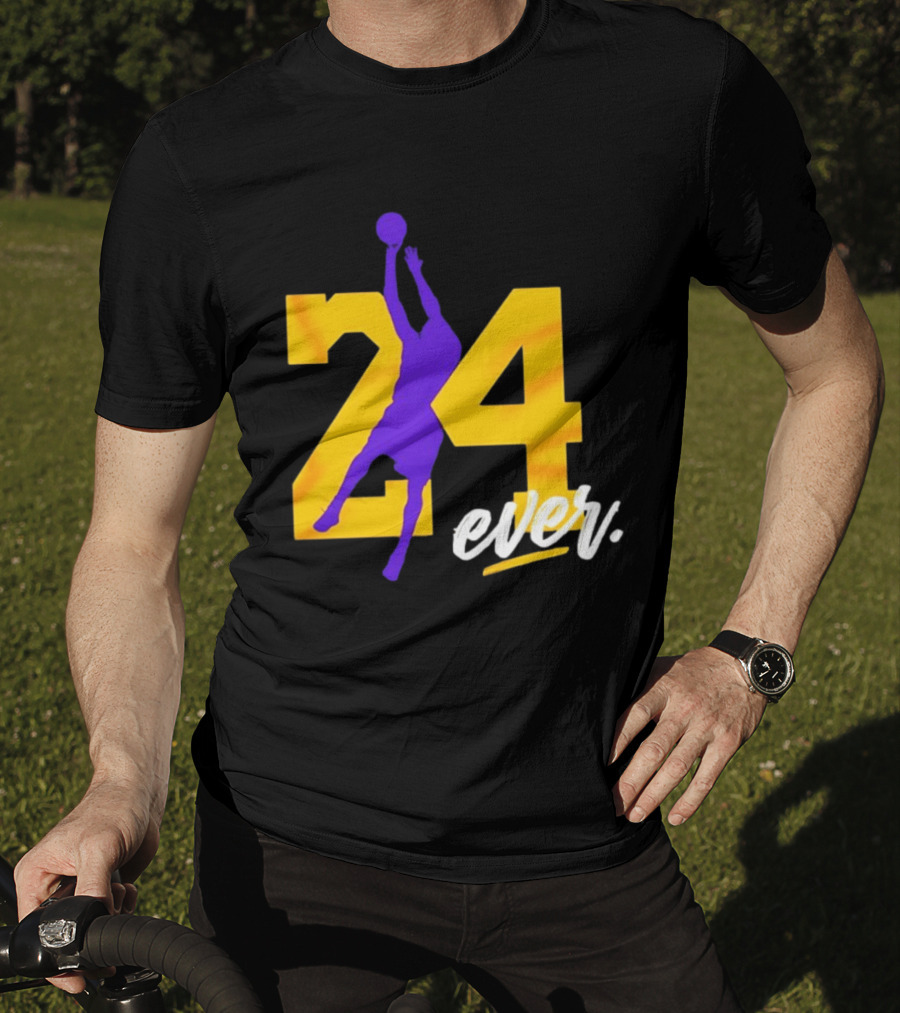 Kobe Bryant Los Angeles Lakers 24 Ever Basketball Legend T-Shirt