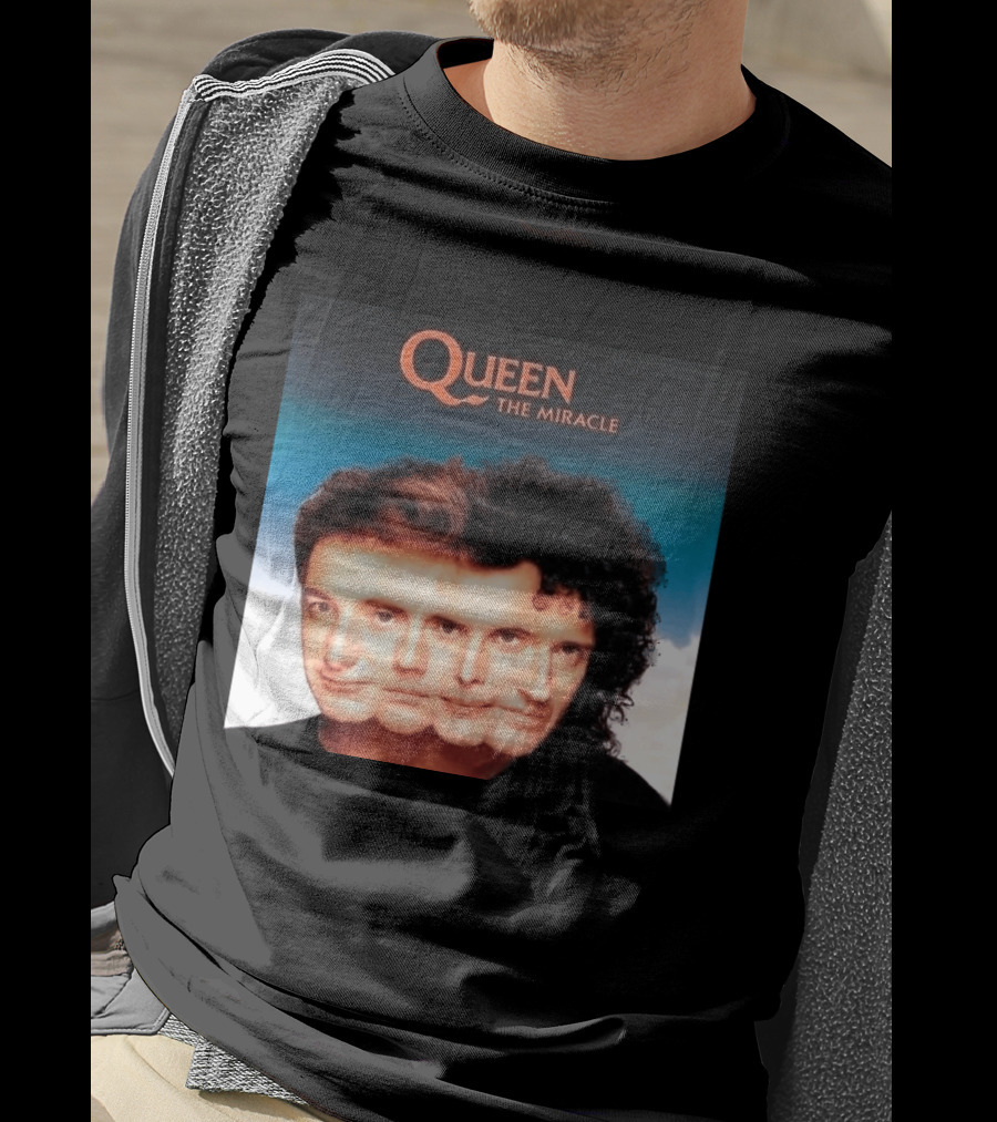 Queen The Miracle Album Cover Art May 1989 Release T-Shirt