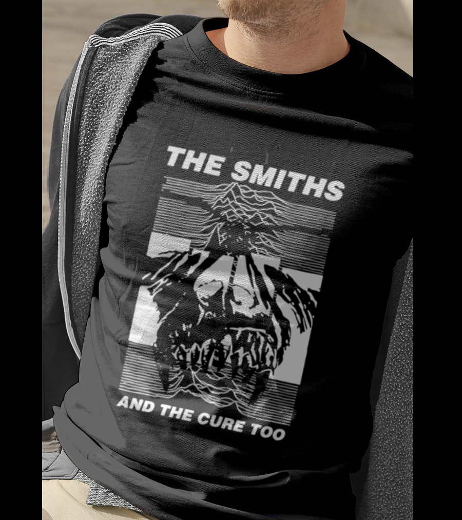The Smiths And The Cure Too Joy Division Wave Mountain T-Shirt