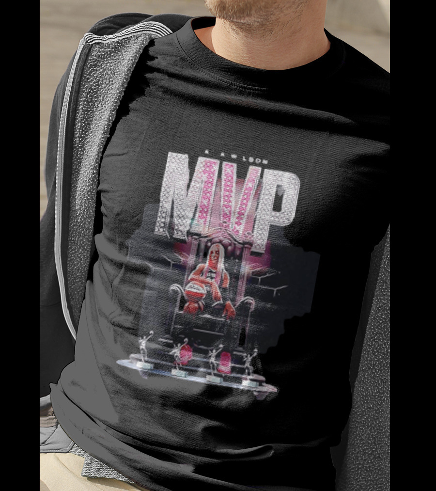 A'ja Wilson MVP Throne Las Vegas Aces Basketball Trophy T-Shirt