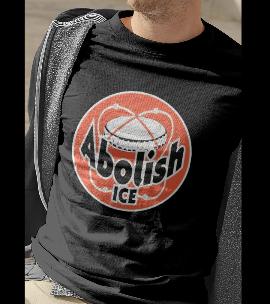 Abolish Ice Houston Astrodome Retro Baseball T-Shirt