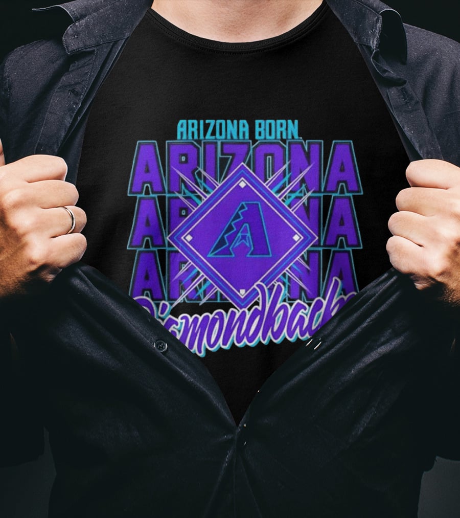 Arizona Born Arizona Diamondbacks MLB Fan Gear T-Shirt