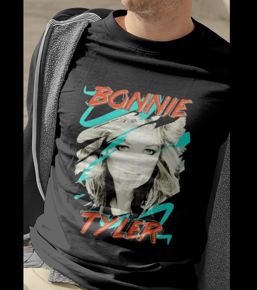 Bonnie Tyler 80s Pop Music Star T-Shirt