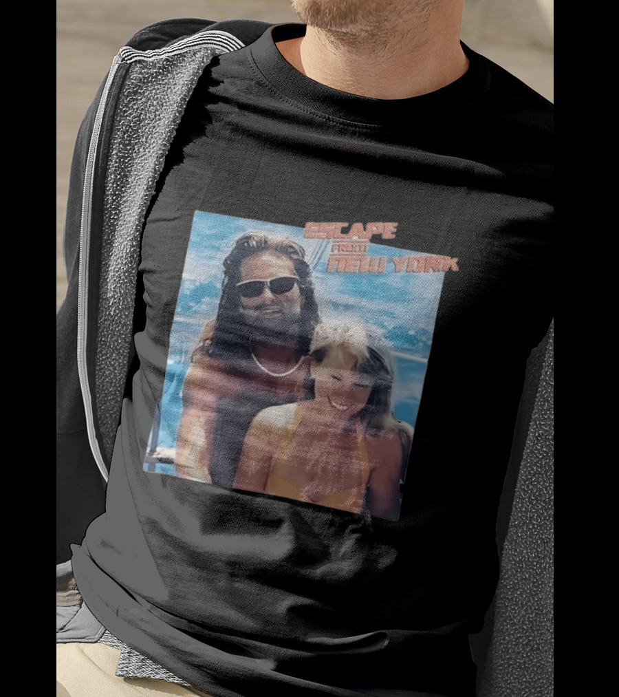 Captain Ron Kurt Russell Mary Kay Place Escape From New York 1992 T-Shirt