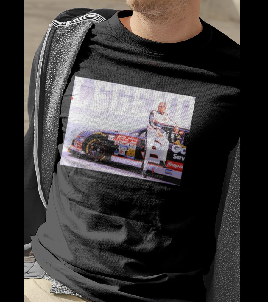 Dale Earnhardt Richard Childress Racing Nascar Winston Cup Legend Goodyear Snap On Holley T-Shirt