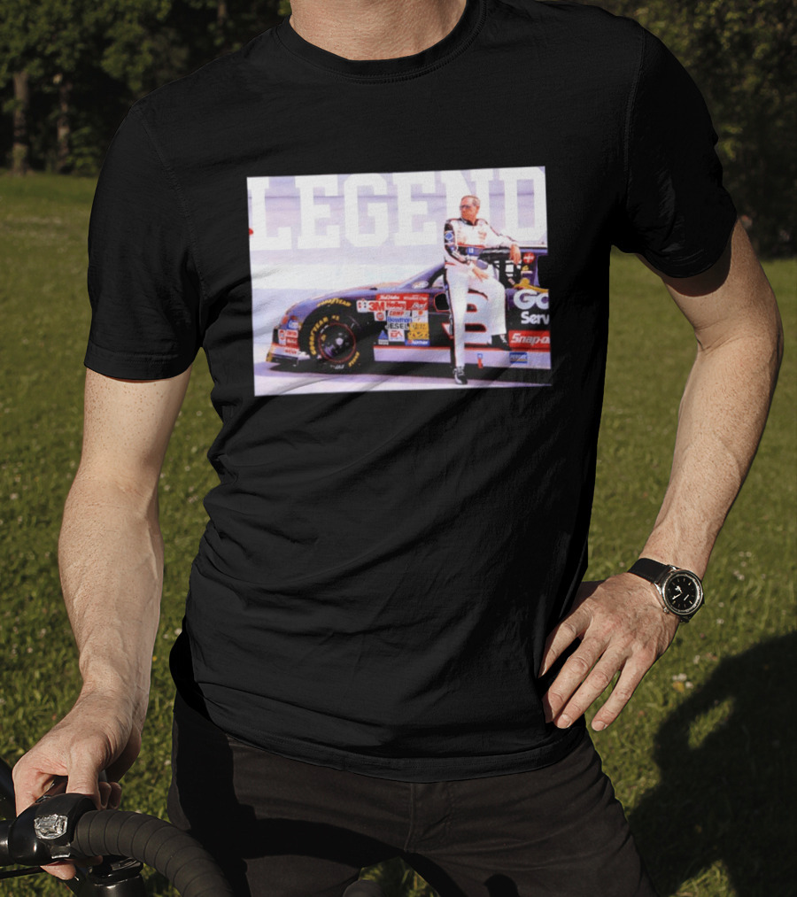Dale Earnhardt Richard Childress Racing Nascar Winston Cup Legend Goodyear Snap On Holley T-Shirt