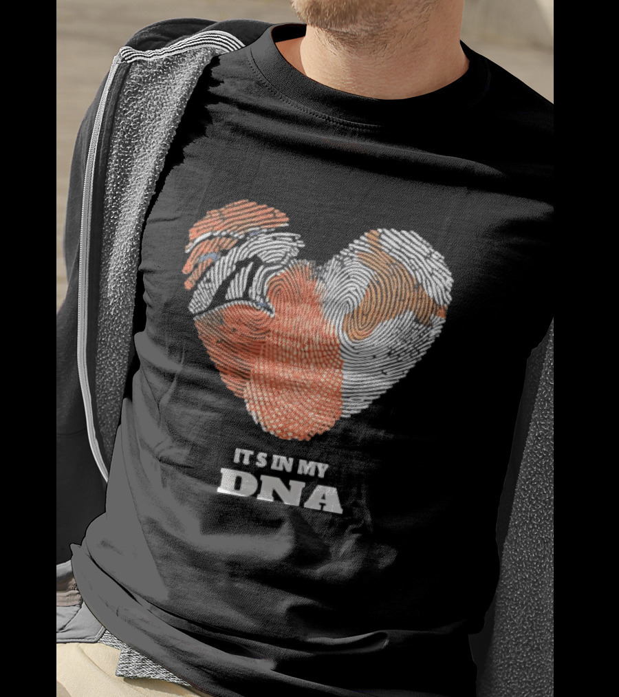 Fingerprint Heart It's In My DNA T-Shirt