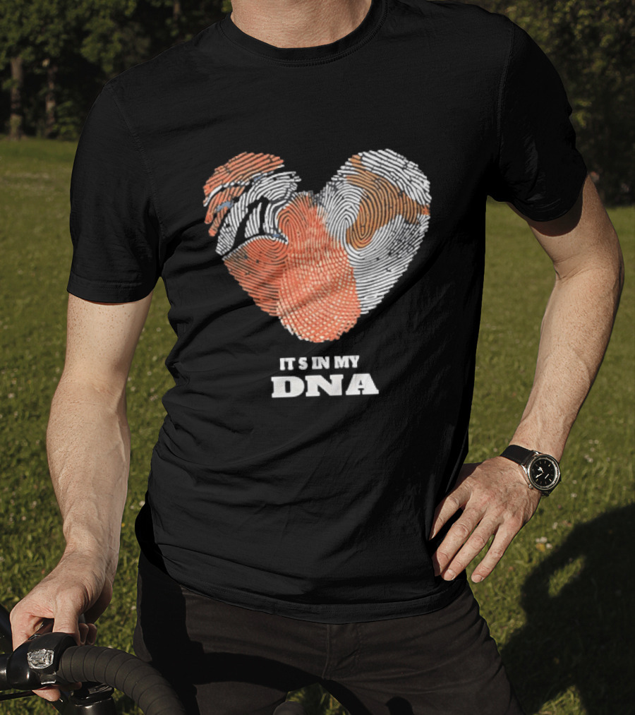 Fingerprint Heart It's In My DNA T-Shirt