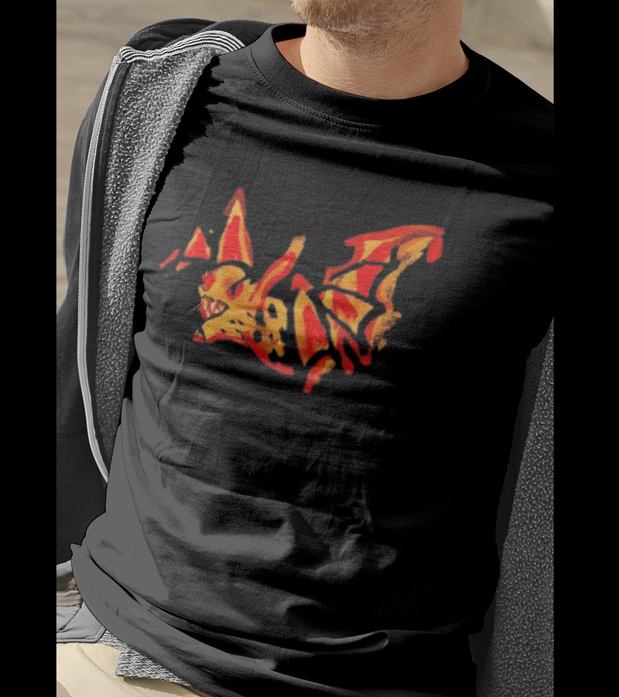 Future The Real Me Bat Colorful Abstract T-Shirt