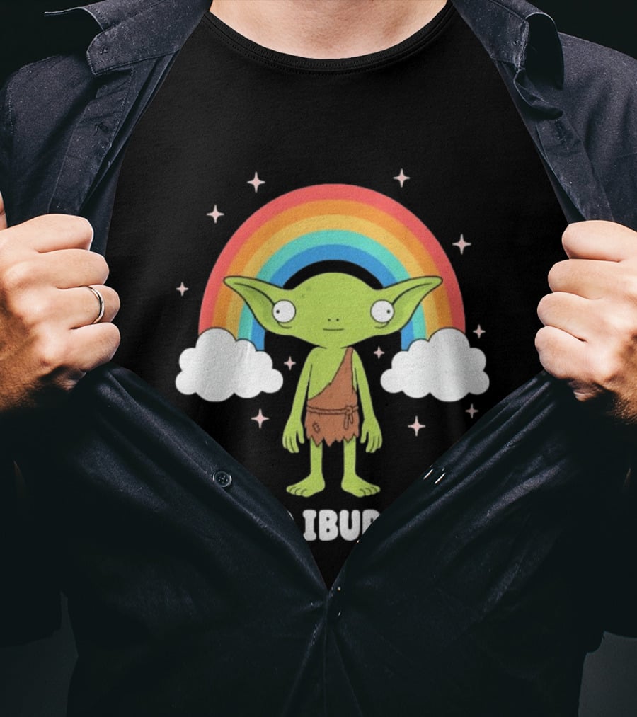 Goblin Rainbow I Need Ibuprofen Cute Fantasy T-Shirt
