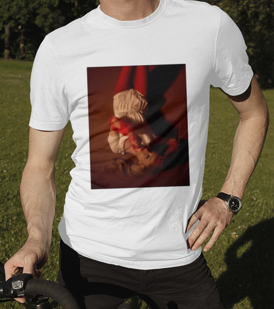 Ariana Grande Red And White Eternal Sunshine Aesthetic T-Shirt