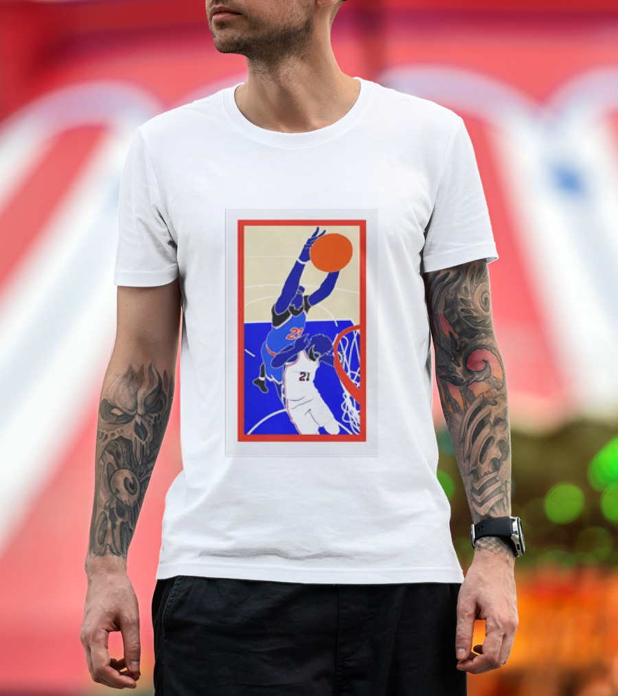 Hang It In The Louvre 2026 OG New York Knicks Dunk T-Shirt