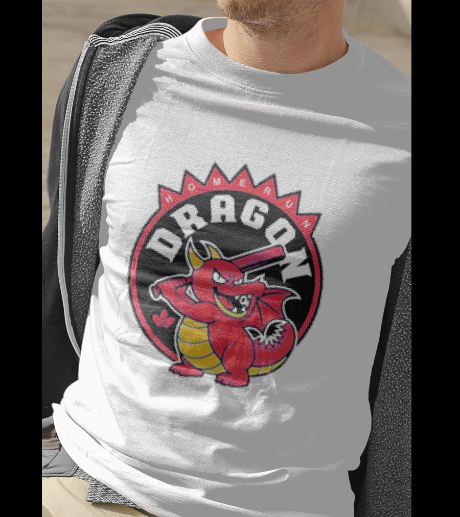 Homerun Dragon Toronto Blue Jays Baseball Canada Leaf T-Shirt
