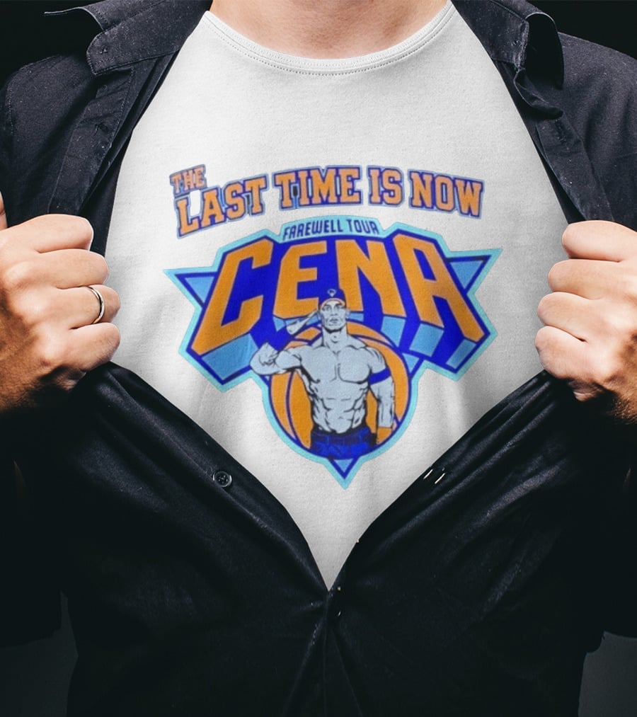 John Cena The Last Time Is Now Farewell Tour Cenation Wrestling T-Shirt