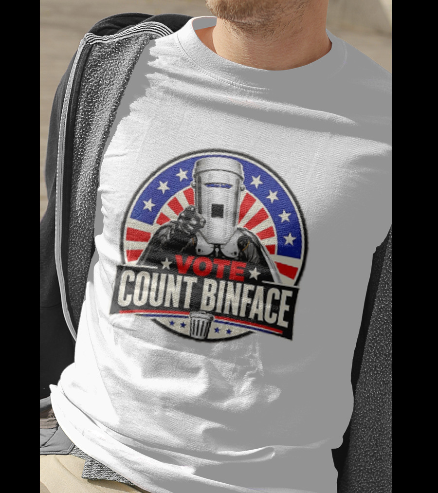 Vote Count Binface UK Politics Satirical Election T-Shirt