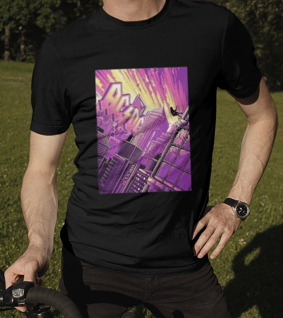 ACDC Charlotte PWR Up North America Tour July 11 2026 Skyline T-Shirt