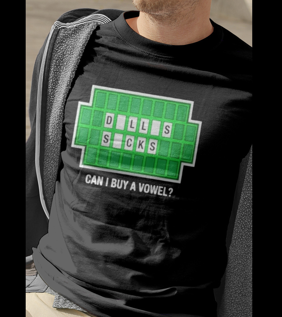 Dalls Scks Can I Buy A Vowel Game Show T-Shirt