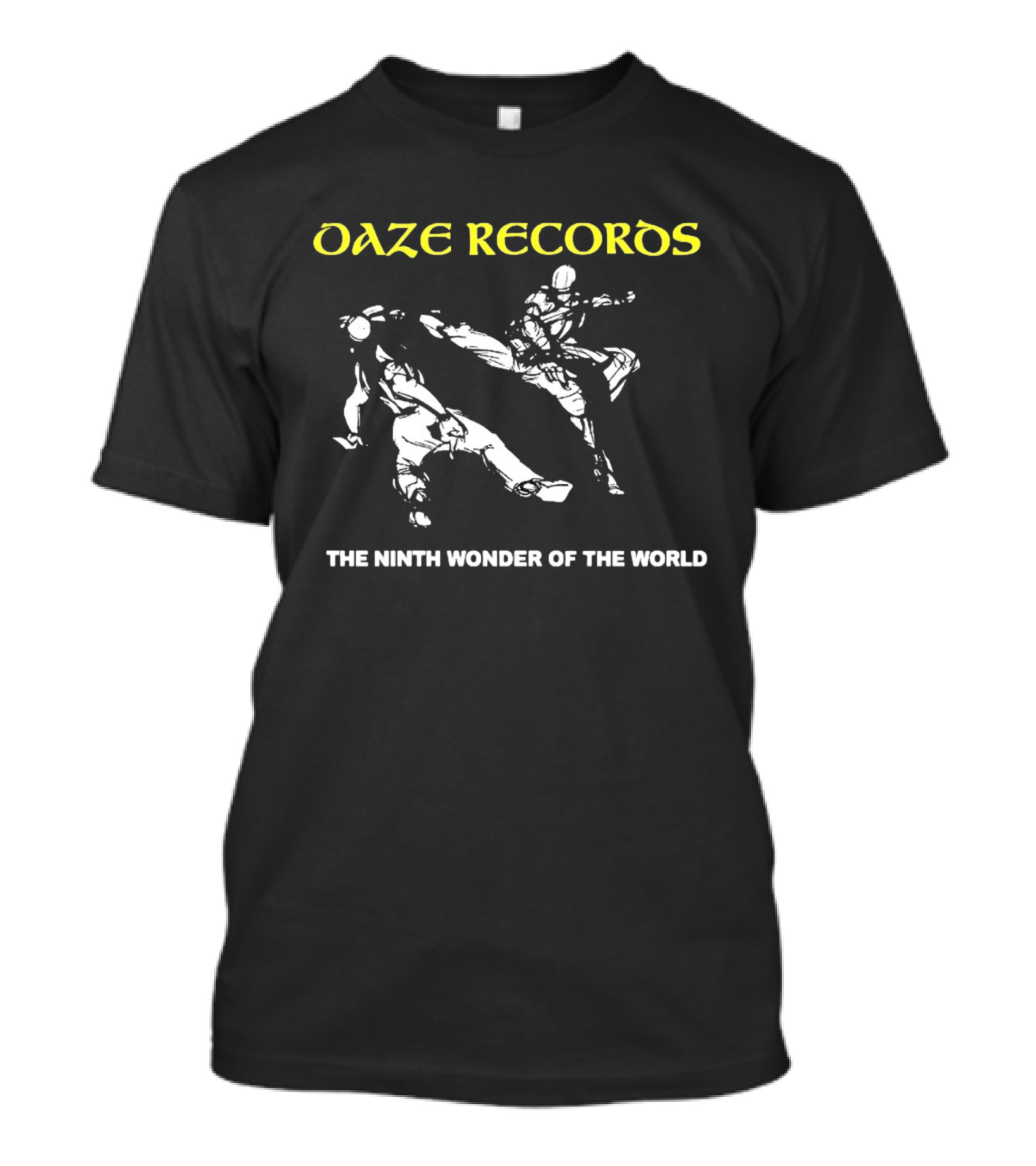 Daze Records Ninth Wonder Of The World Martial Arts Action T-Shirt