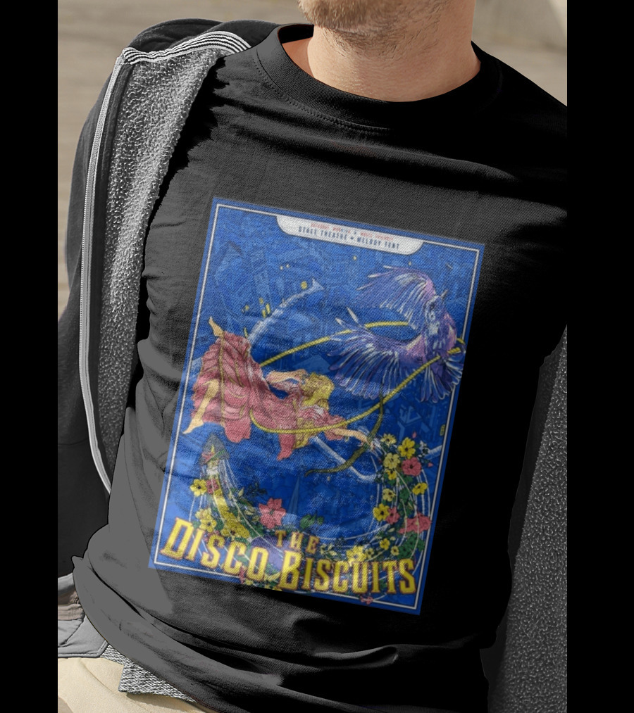 The Disco Biscuits July 11 2026 Jeezum Crow Music Festival Vermont Tour Stale Theatre Melody Tent T-Shirt