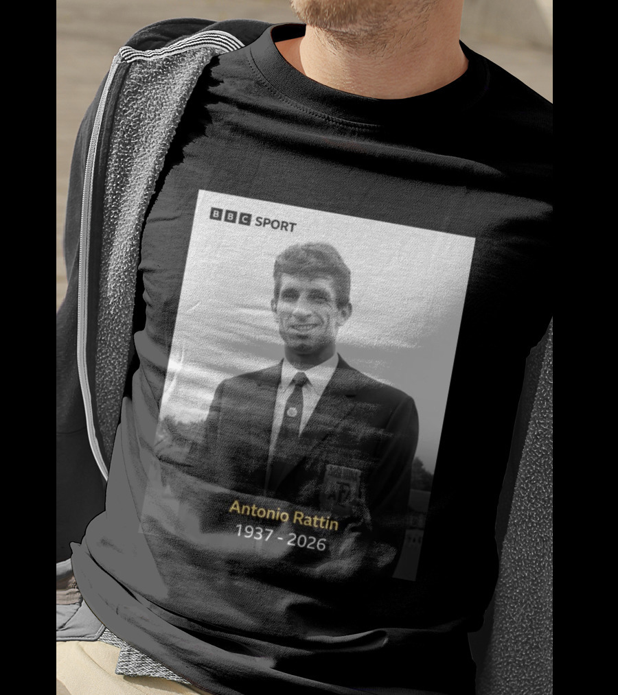 BBC Sport Antonio Rattín 1937 2026 Argentina AFA T-Shirt