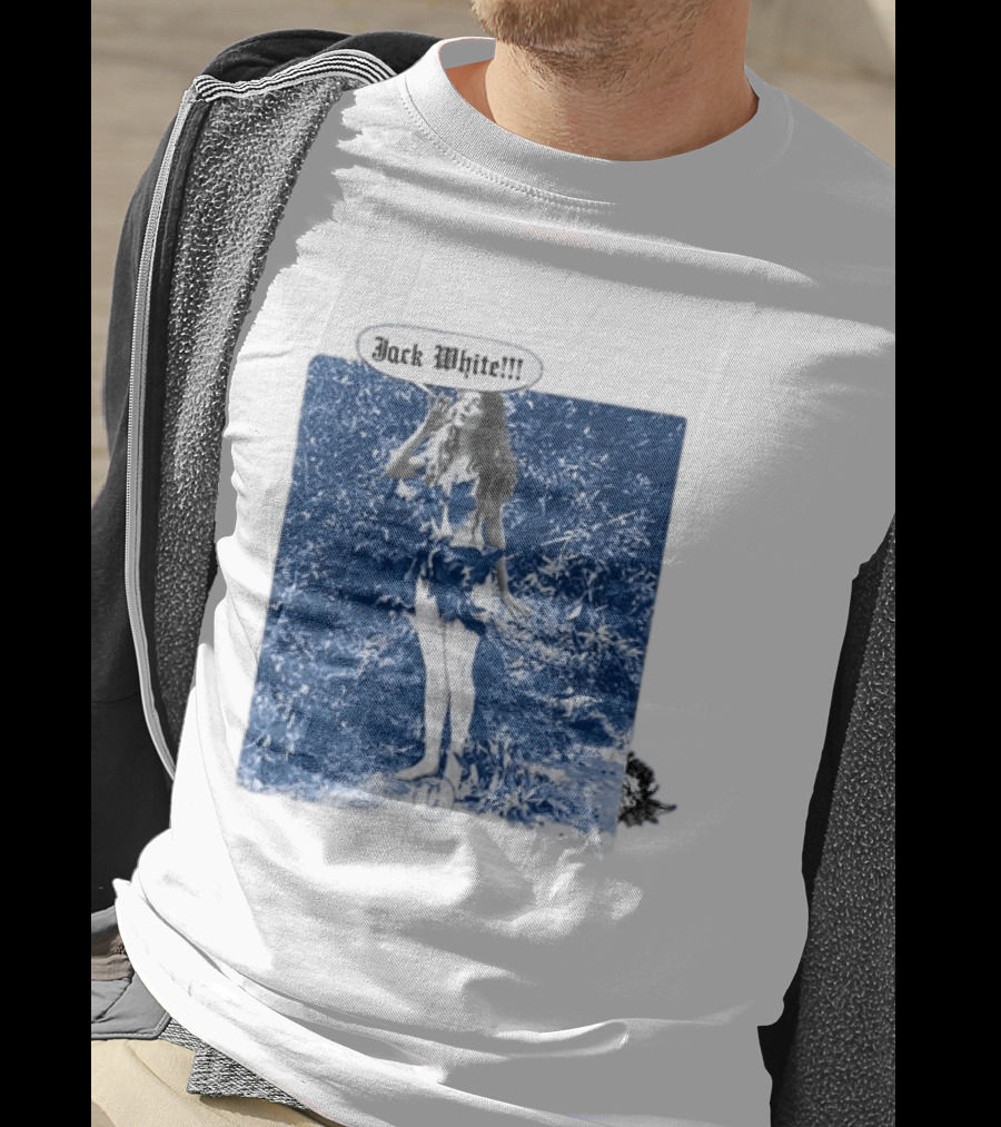 Jack White No Name Tour 2026 Eden Blue Tone Forest Scene T-Shirt