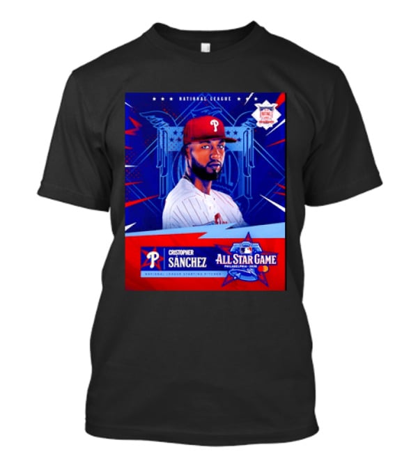 Cristopher Sánchez Philadelphia National League All Star Game 2026 T-Shirt