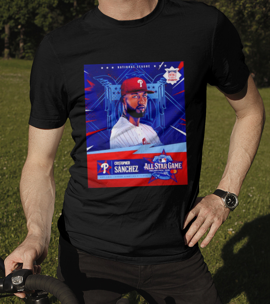 Cristopher Sánchez Philadelphia National League All Star Game 2026 T-Shirt