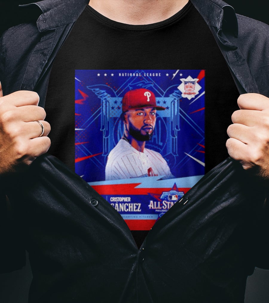 Cristopher Sánchez Philadelphia National League All Star Game 2026 T-Shirt