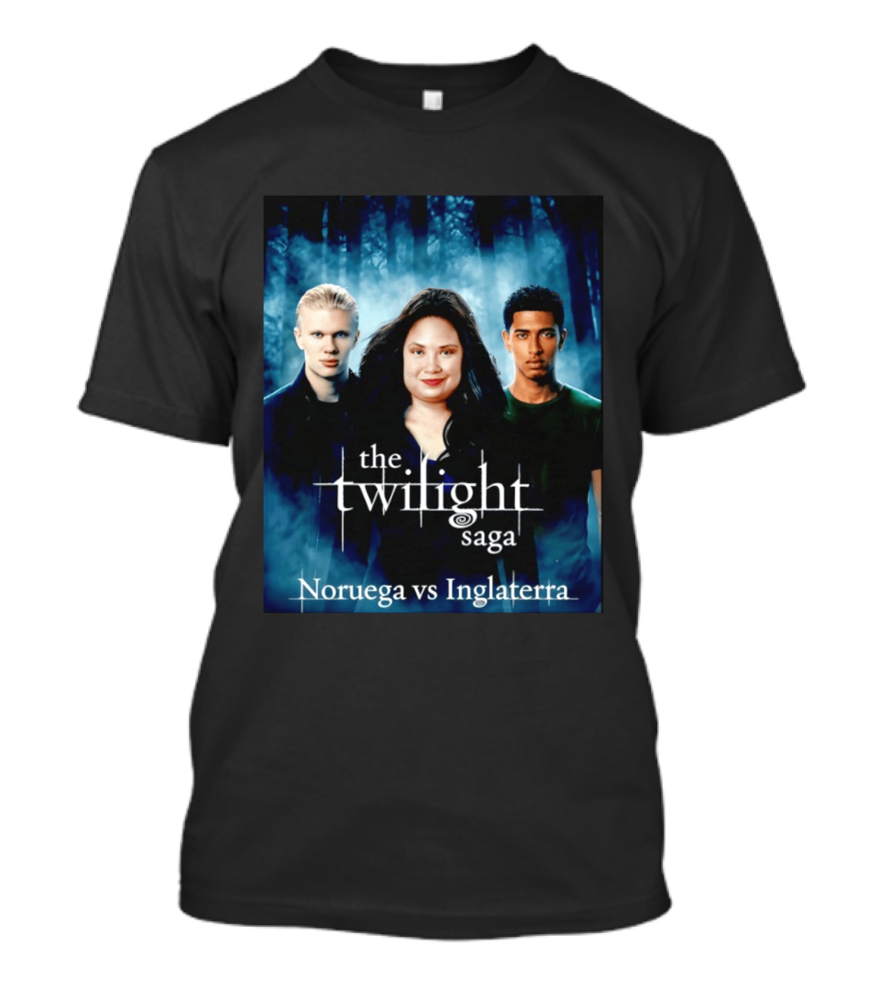 Erling Haaland Jude Bellingham The Twilight Saga Noruega Vs Inglaterra T-Shirt