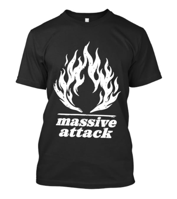 Massive Attack Fire Flame T-Shirt