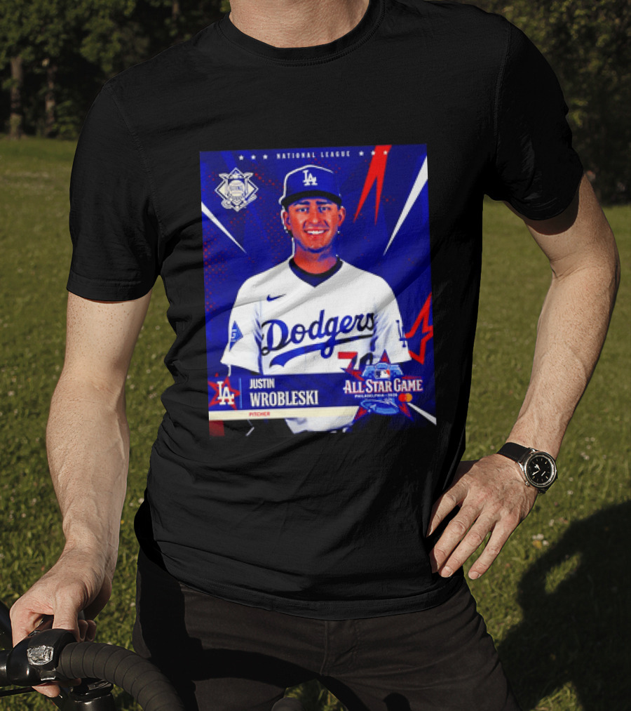 Justin Wrobleski Los Angeles Dodgers 2026 All Star Game National League T-Shirt