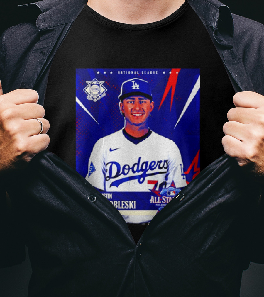 Justin Wrobleski Los Angeles Dodgers 2026 All Star Game National League T-Shirt
