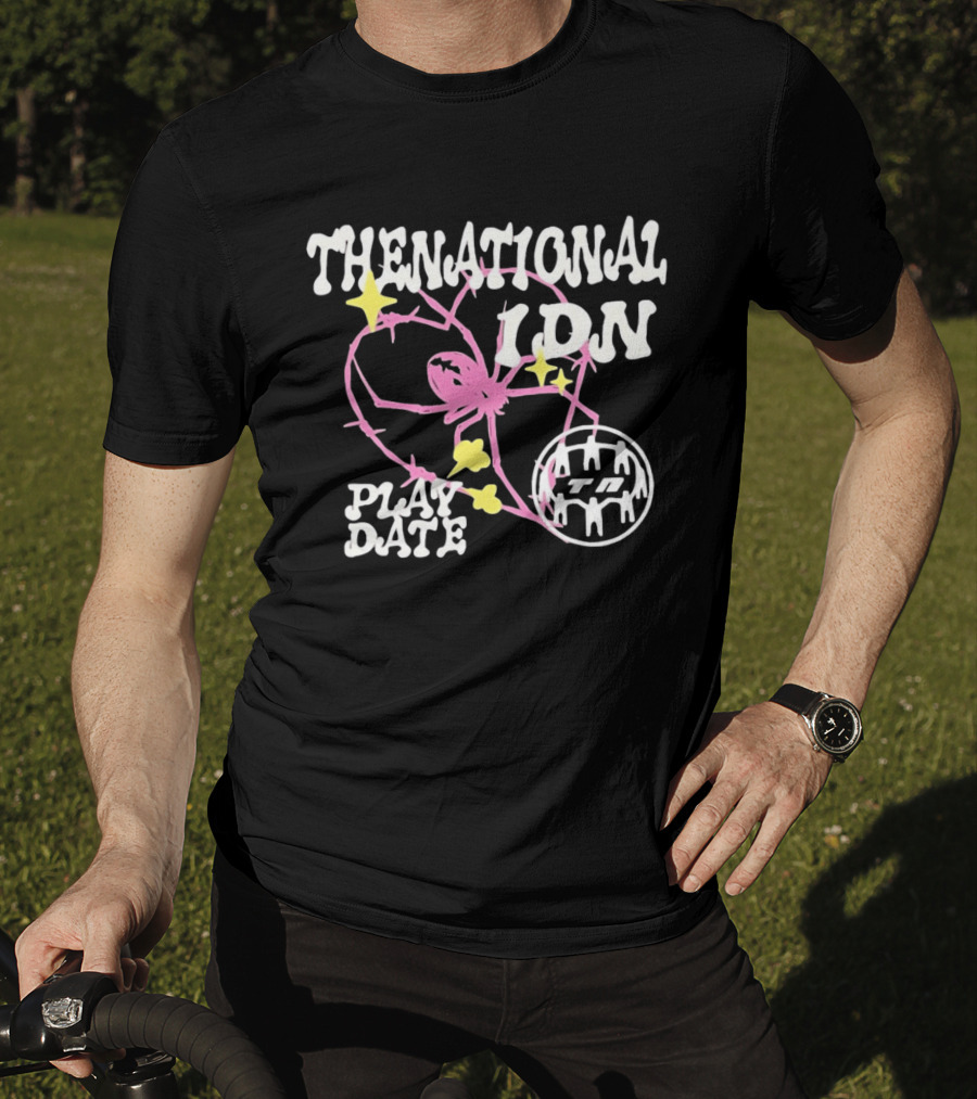 THE NATIONAL IDN Play Date Heart And Stars T-Shirt