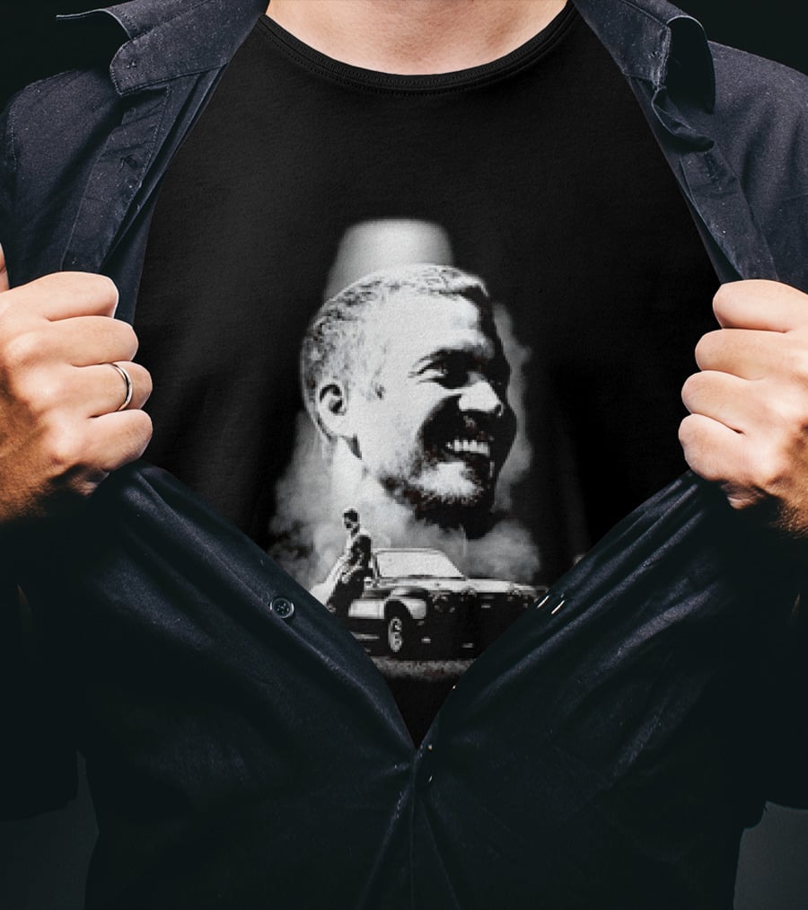 Paul Walker Fast And Furious Tribute With Classic Car Scene T-Shirt