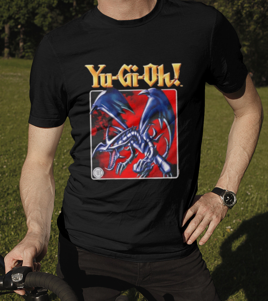 Yu Gi Oh 25th Anniversary Red Eyes Black Dragon Card T-Shirt