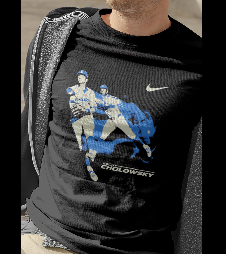 Nike Roch Cholowsky UCLA Bruins Baseball Athlete Energy T-Shirt