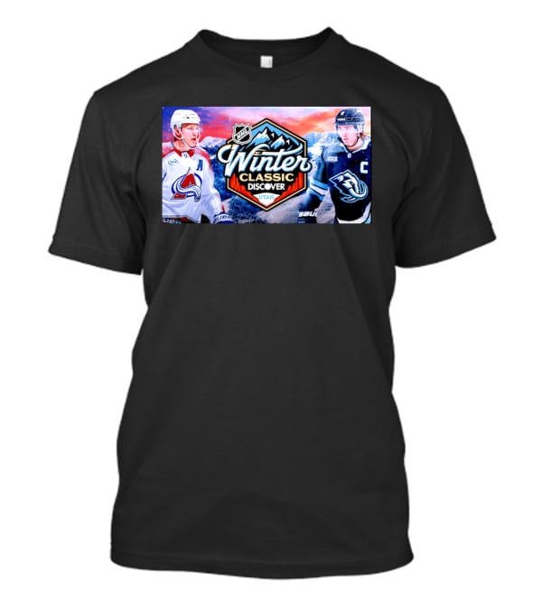 NHL Winter Classic Discover Utah Colorado Avalanche Vs Mammoth T-Shirt