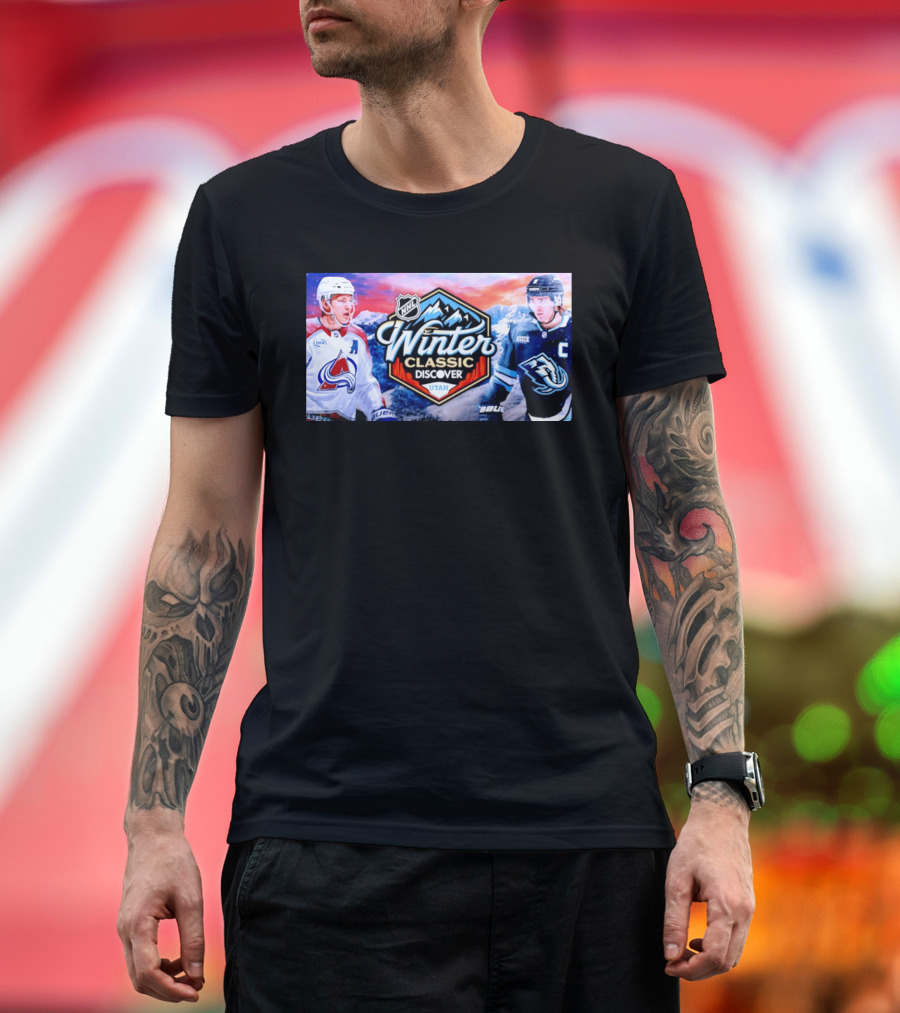 NHL Winter Classic Discover Utah Colorado Avalanche Vs Mammoth T-Shirt