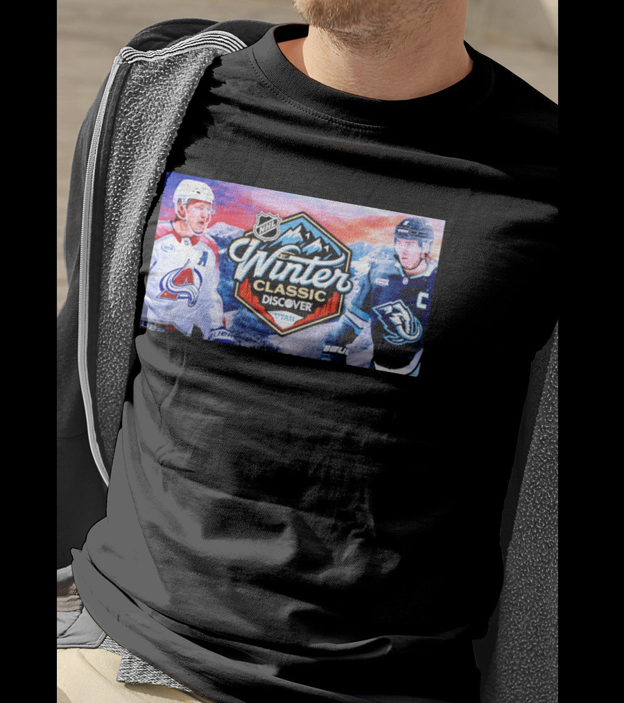 NHL Winter Classic Discover Utah Colorado Avalanche Vs Mammoth T-Shirt