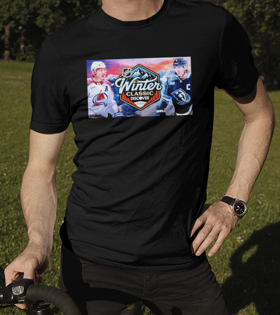 NHL Winter Classic Discover Utah Colorado Avalanche Vs Mammoth T-Shirt