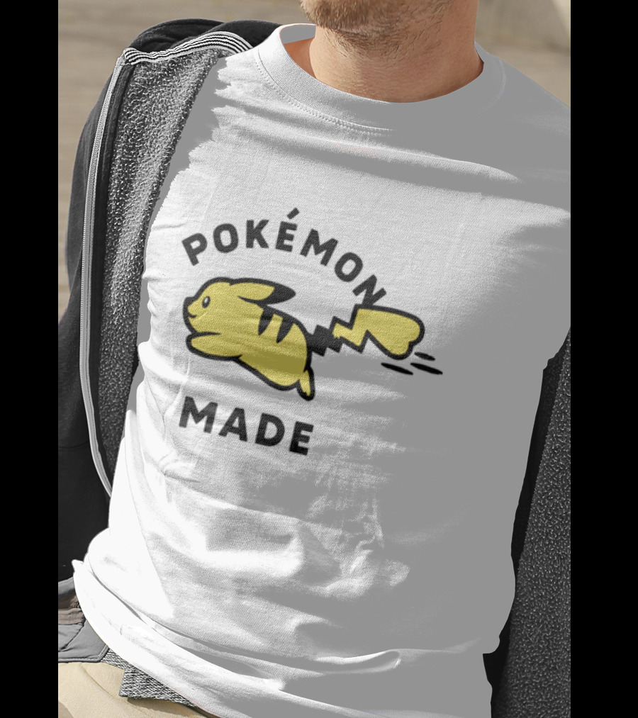 BTS Namjoon Pokémon Made Pikachu Running T-Shirt