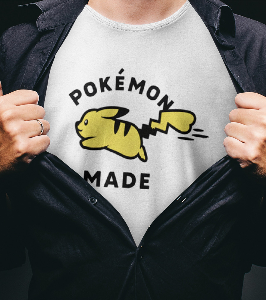BTS Namjoon Pokémon Made Pikachu Running T-Shirt